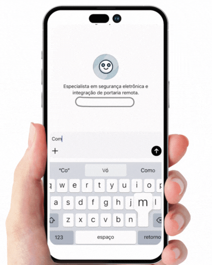 ChatGuru ajudando um técnico pelo celular